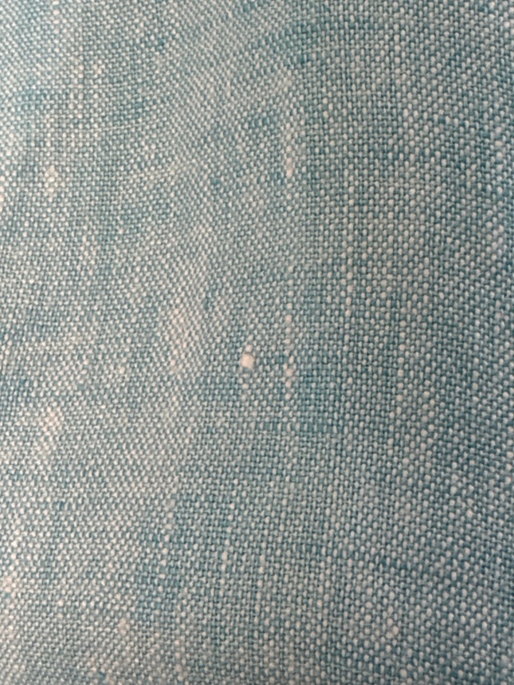 Talbots Light Blue Button-Front Washed Linen Jacket Size XL - Picture 10 of 11